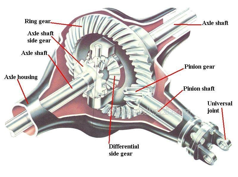 What is Differential Types of Differential Locking & Open Differential