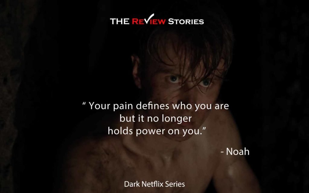 Your pain defines who you are but it no longer holds power on you.