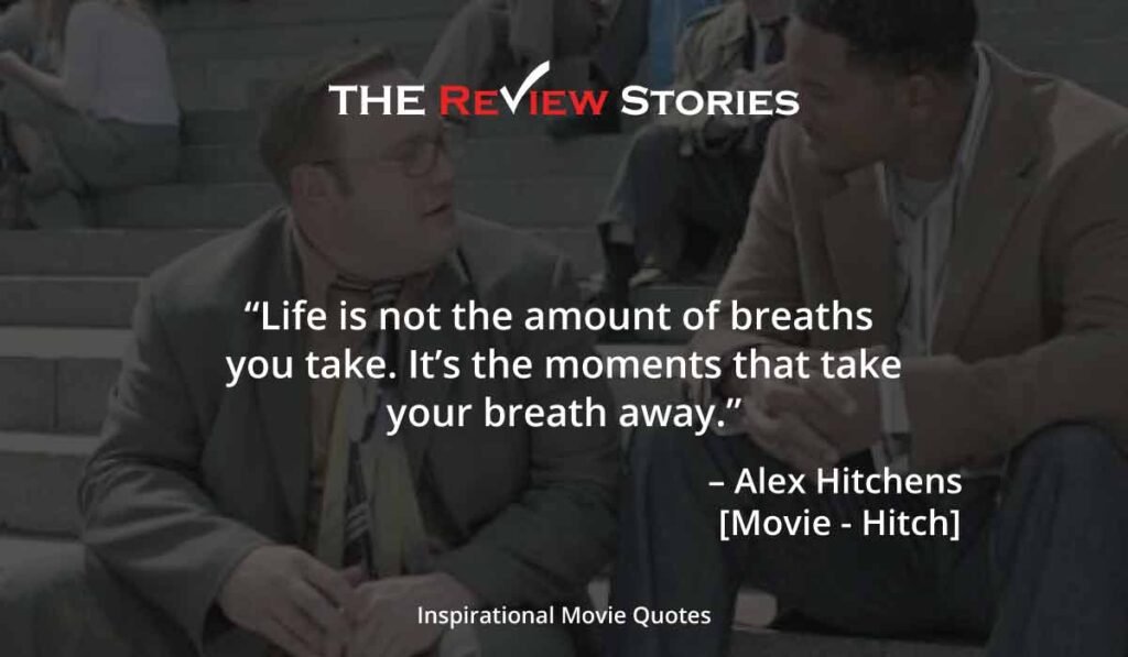 Hitch movie quotes