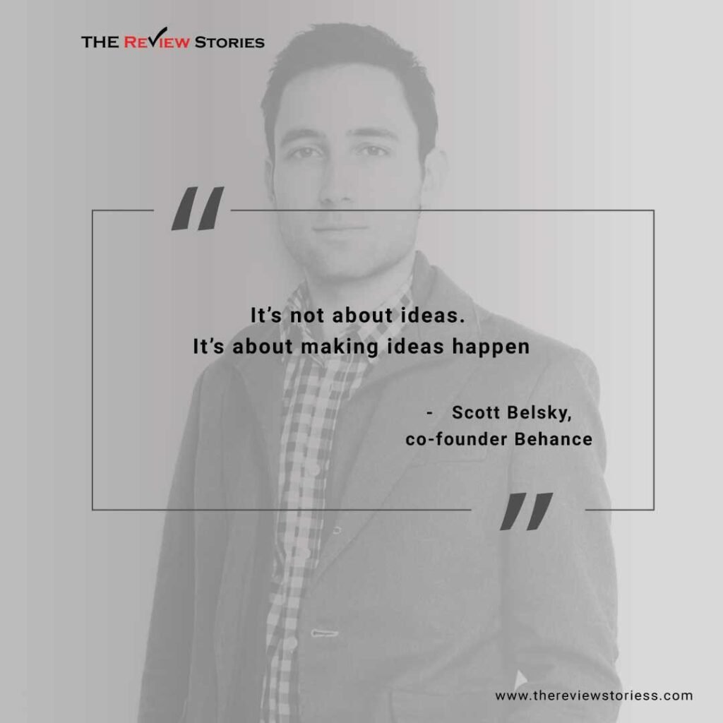 27 entrepreneur quotes which will inspire you to become an entrepreneur - Scott belsky