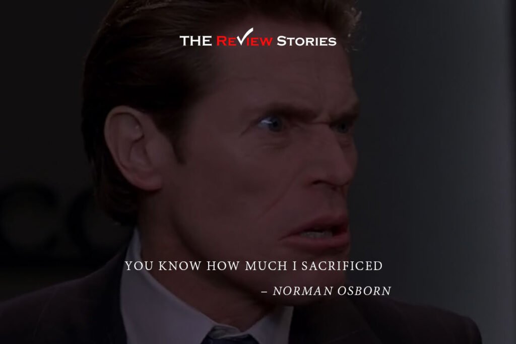You know how much i sacrificed - best dialogues from Sam Raimi Spiderman trilogy