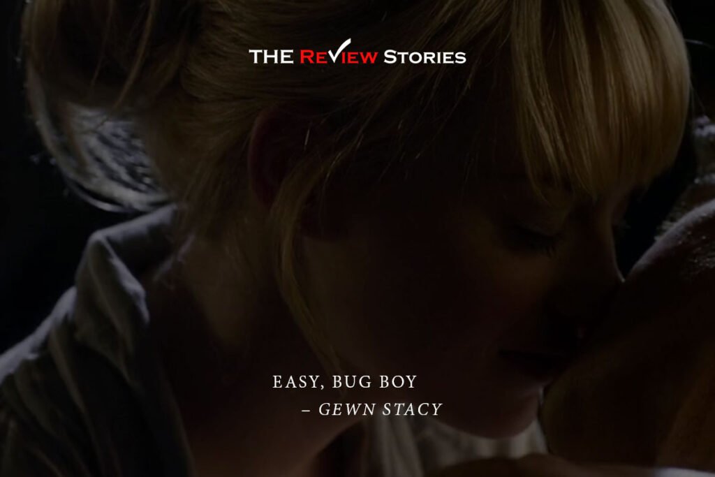 Easy Bug Boy, best Dialogues from The Amazing Spiderman movie