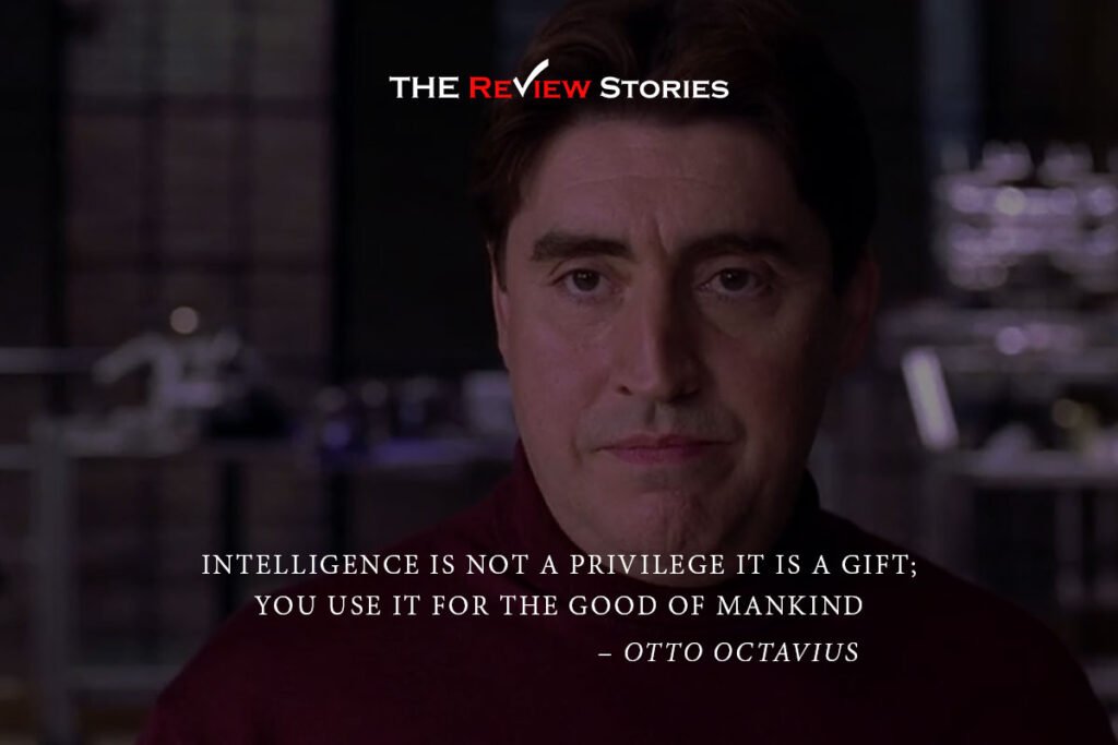 Intelligence is not a privilege it is a gift, you use it for the good of mankind