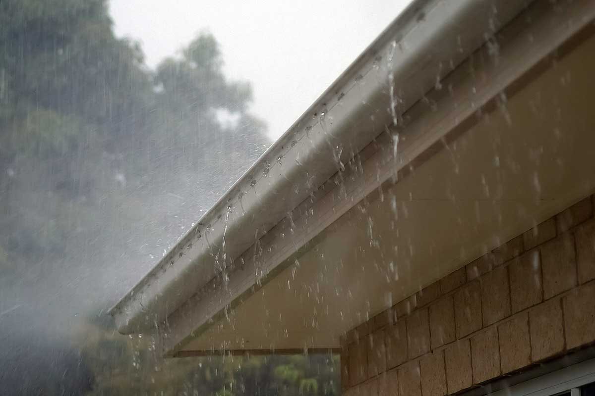 update your roof gutters and downspouts