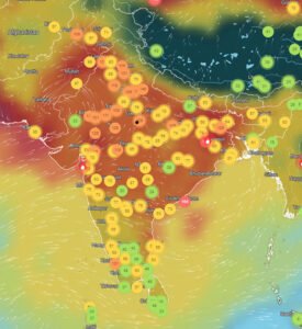 india-air-pollution-map – Thereviewstories