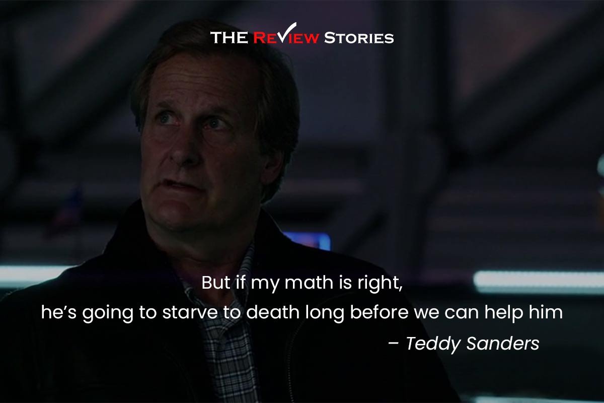 But if my math is right, he’s going to starve to death long before we can help him - best dialogues from the Movie Martian