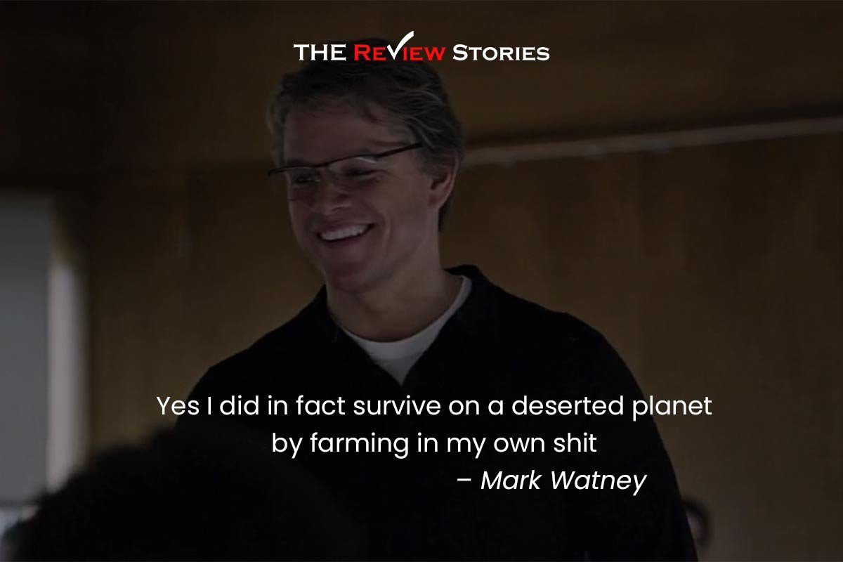 Yes I did in fact survive on a deserted planet by farming in my own shit