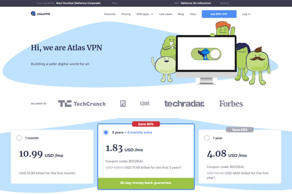 review of Atlas VPN