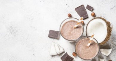 how to make almond joy protein shake