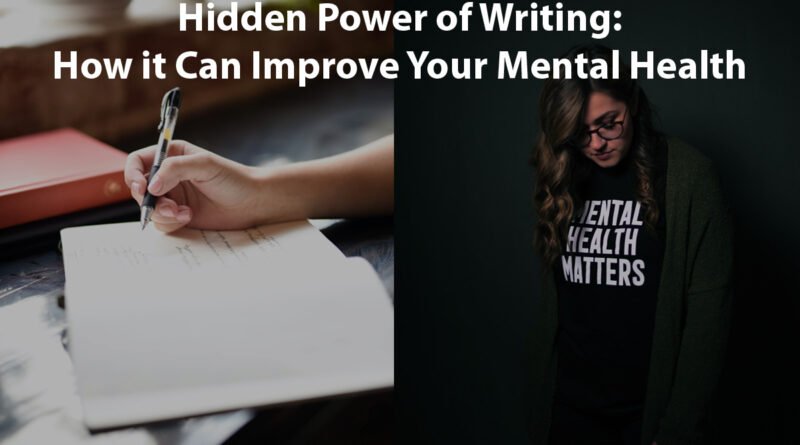 how writing can improve mental health