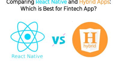 comparing react native and hybrid apps for fintech app development