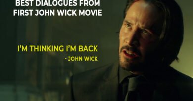 Best & Amazing dialogues of John Wick