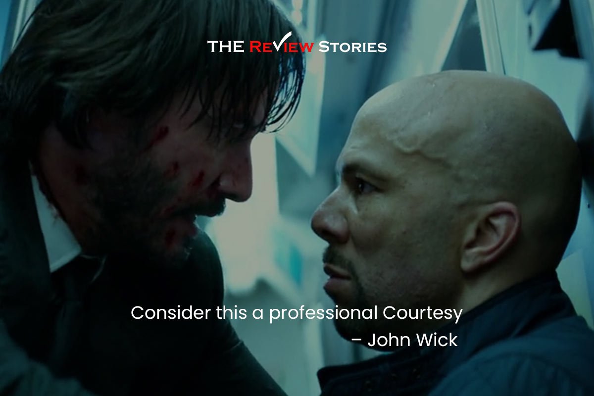 Consider this a professional Courtesy – John Wick | best dialogues from John Wick Chapter 2