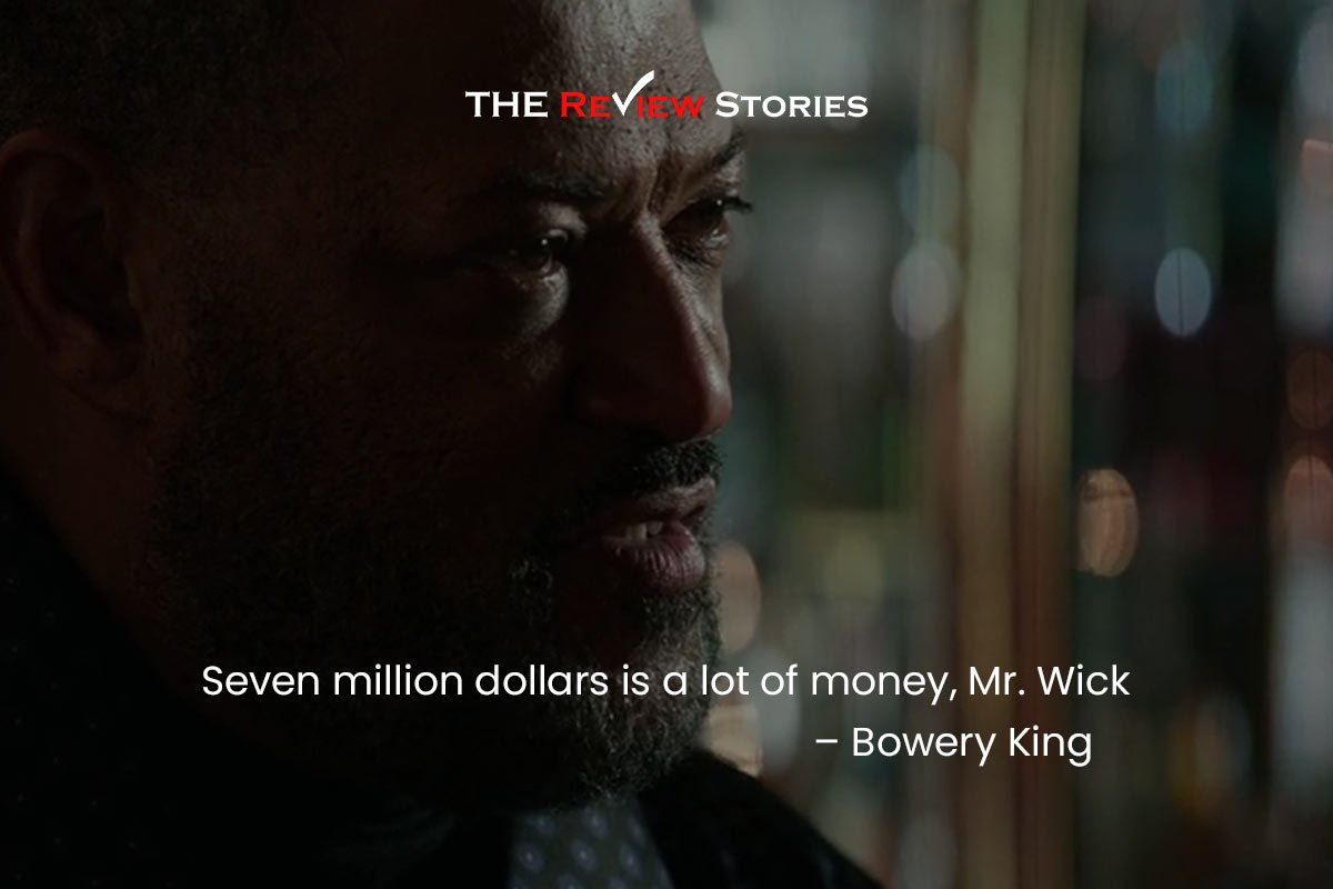 Seven million dollars is a lot of money, Mr. Wick – Bowery King | best dialogues from John Wick Chapter 2