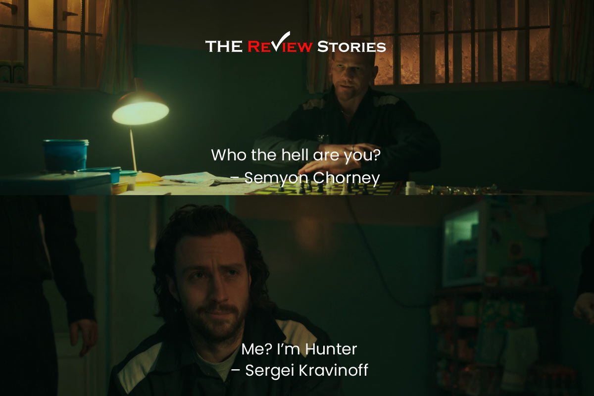 Who the hell are you? – Semyon Chorney
Me? I’m Hunter - Sergei Kravinoff 
Best and most memorable dialogues from the MCU