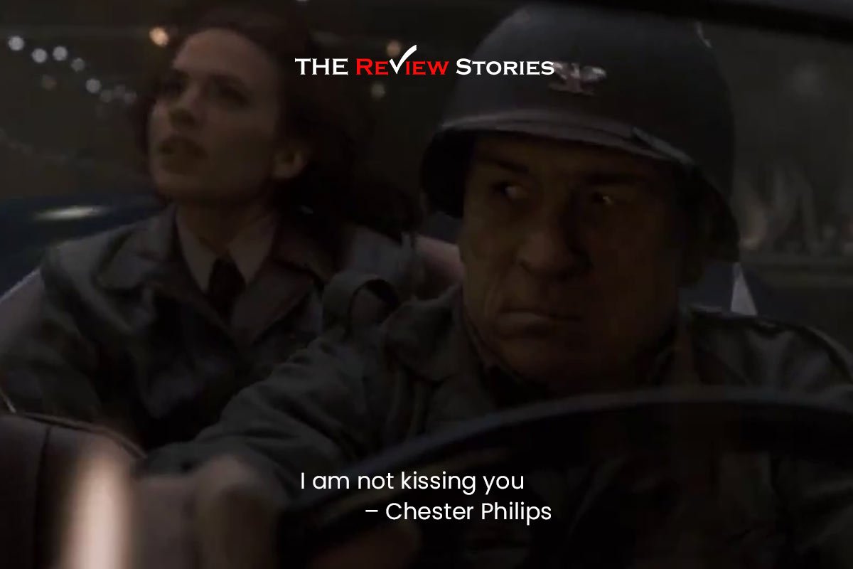 I am not kissing you – Chester Philips Best Dialogues from Captain America The First Avenger