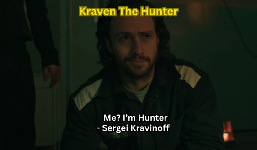 Best Dialogues from Kraven The Hunter