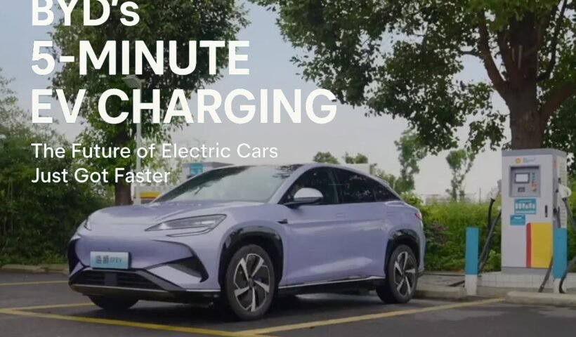 BYD 5-minute EV charging