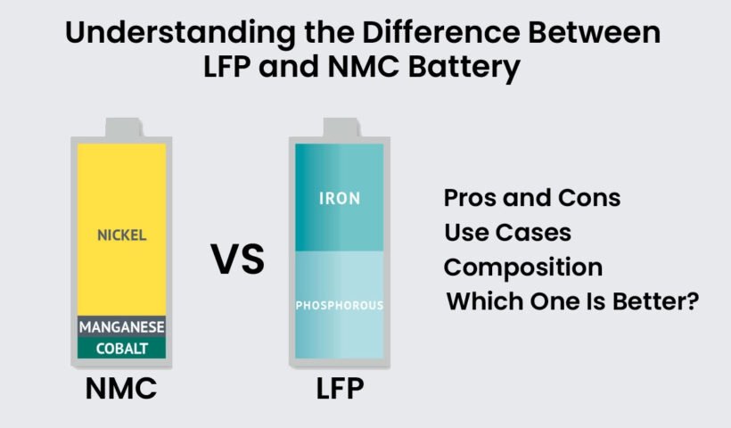 differences between LFP and NMC batteries