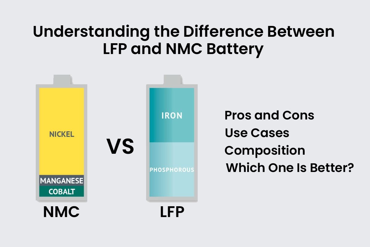differences between LFP and NMC batteries