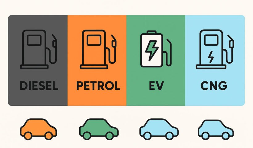 Diesel vs Petrol vs EV vs CNG