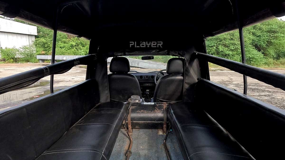 Maruti Suzuki Gypsy Rear seat