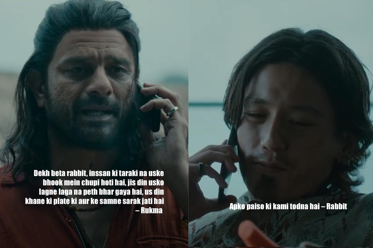 Apko paiso ki kami todna hai – Rabbit
Dekh beta rabbit, inssan ki taraki na uske bhook mein chupi hoti hai, jis din usko lagne laga na peth bhar gaya hai, us din khane ki plate ki aur ke samne sarak jati hai – Rukma