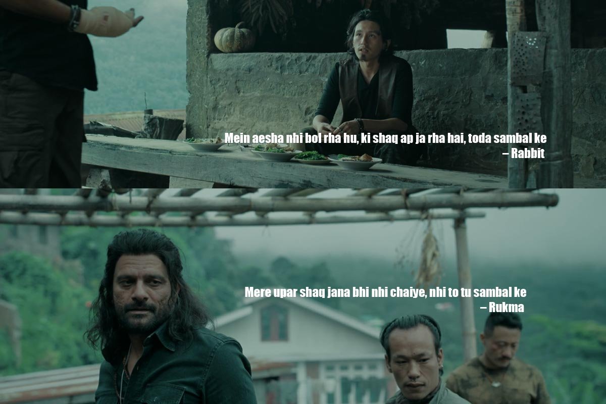 Mein aesha nhi bol rha hu, ki shaq ap ja rha hai, toda sambal ke – Rabbit Mere upar shaq jana bhi nhi chaiye, nhi to tu sambal ke – Rukma