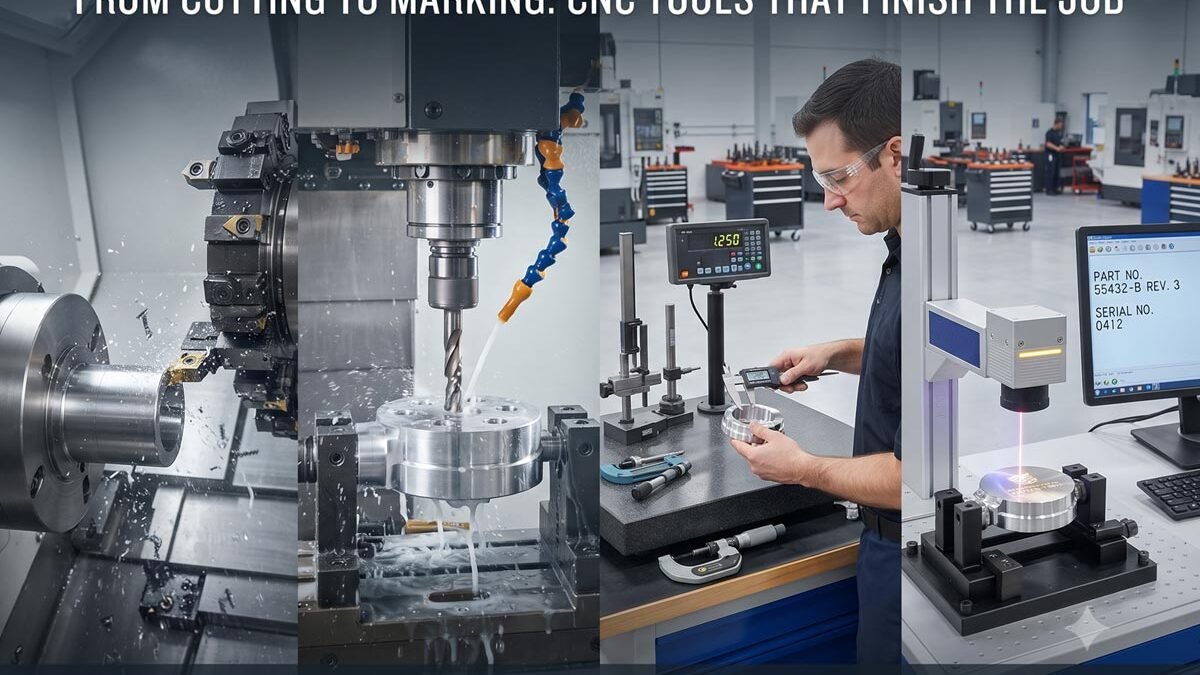 CNC Tools That Finish the Job