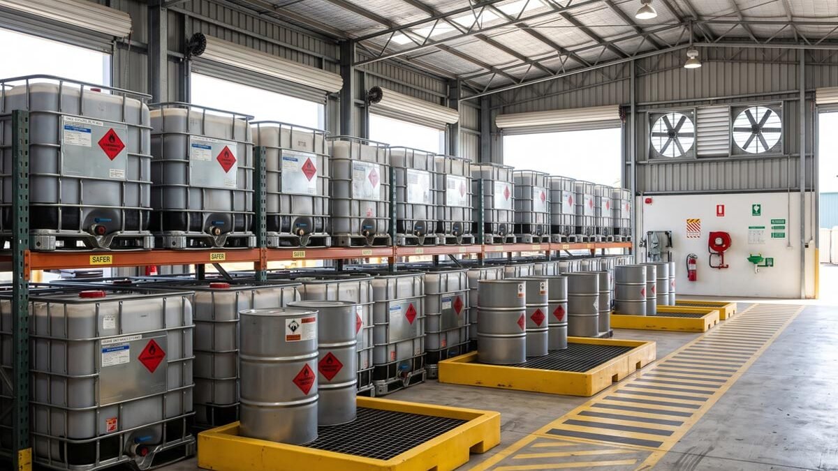 Choosing Storage for Flammable Industrial Liquids