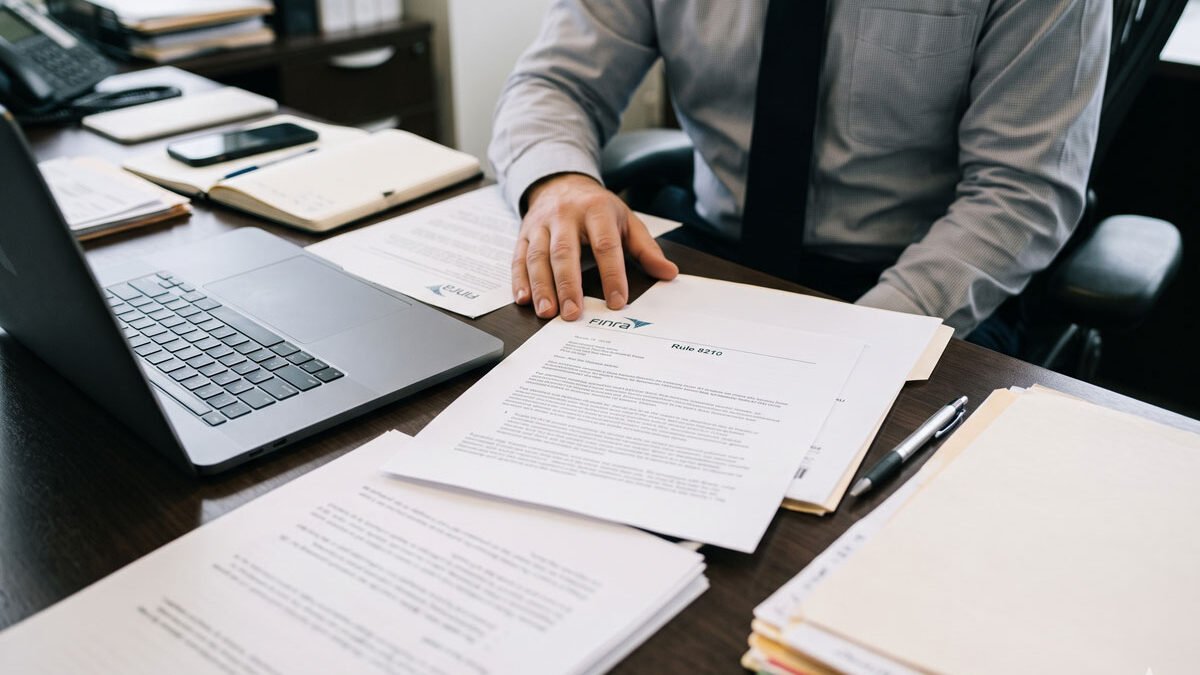 What happens after a FINRA Rule 8210 request